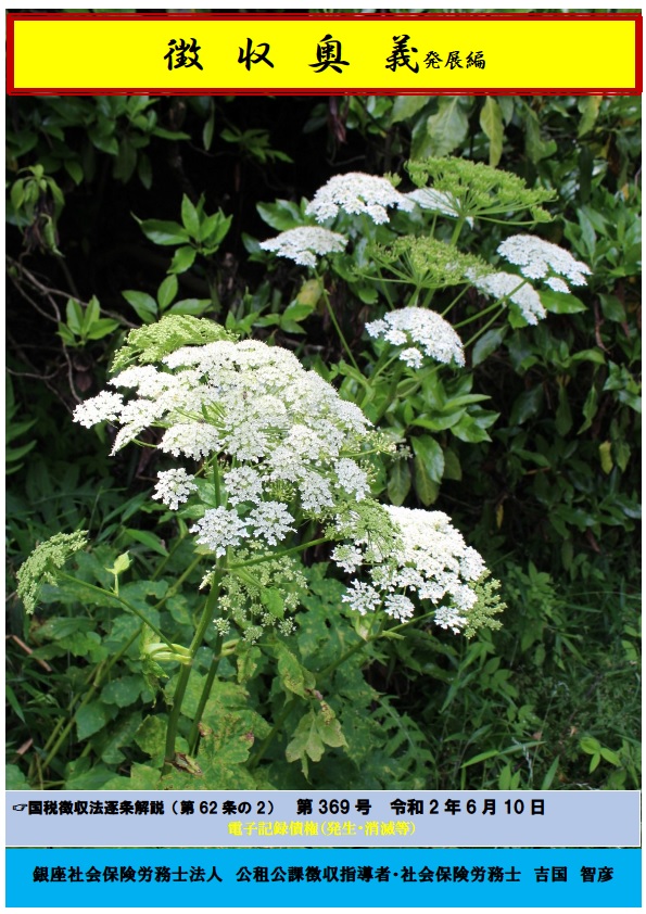 「滞納処分の解説書：電子記録債権（発生・消滅等）」関連画像