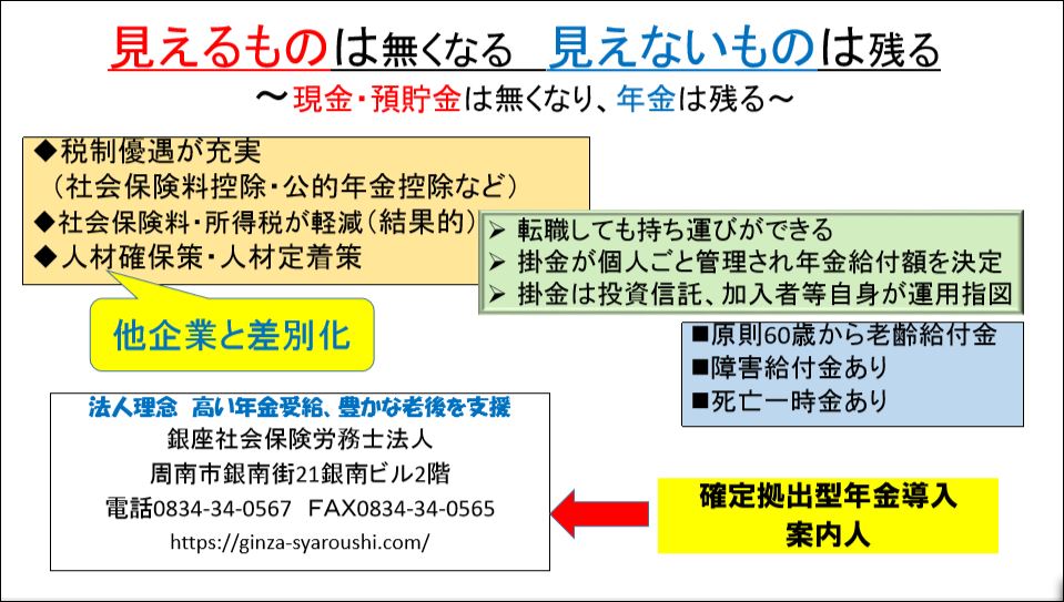 「企業型確定拠出年金の導入案内」関連画像