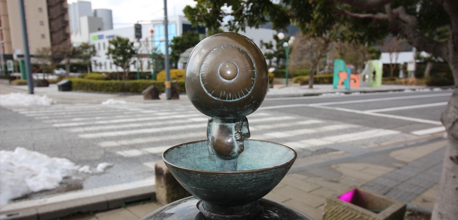 水木しげるロード（目玉おやじ）